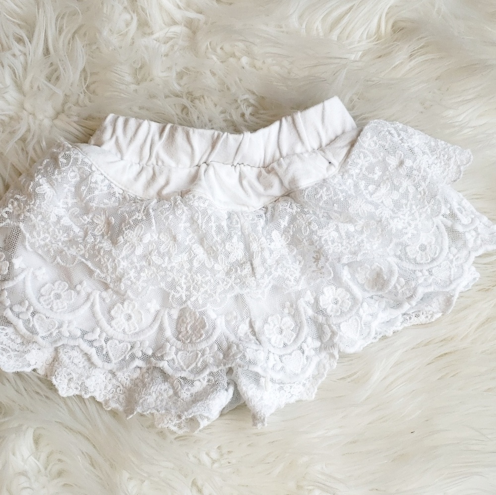 Lace shorts